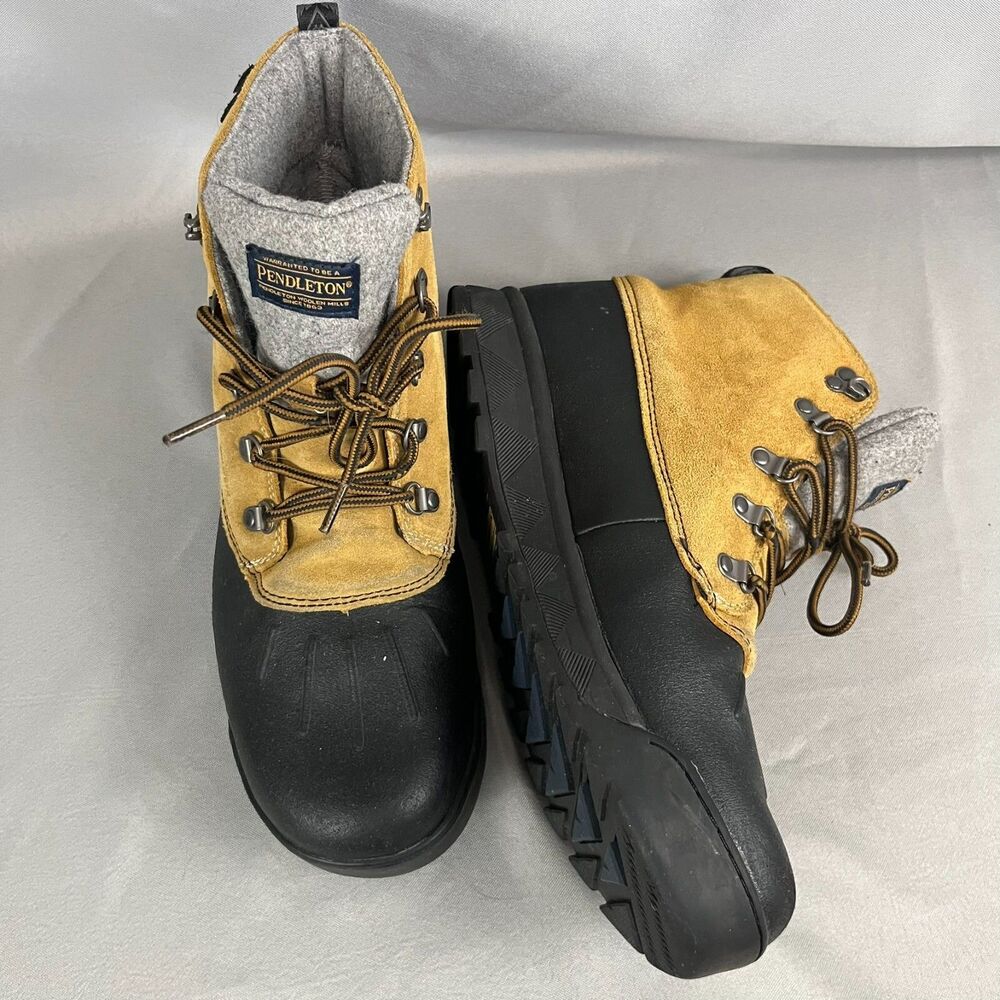 Vintage Pendleton Woolen Warm Insulation Snow Boots Men’s Size 11.5 Workwear‎